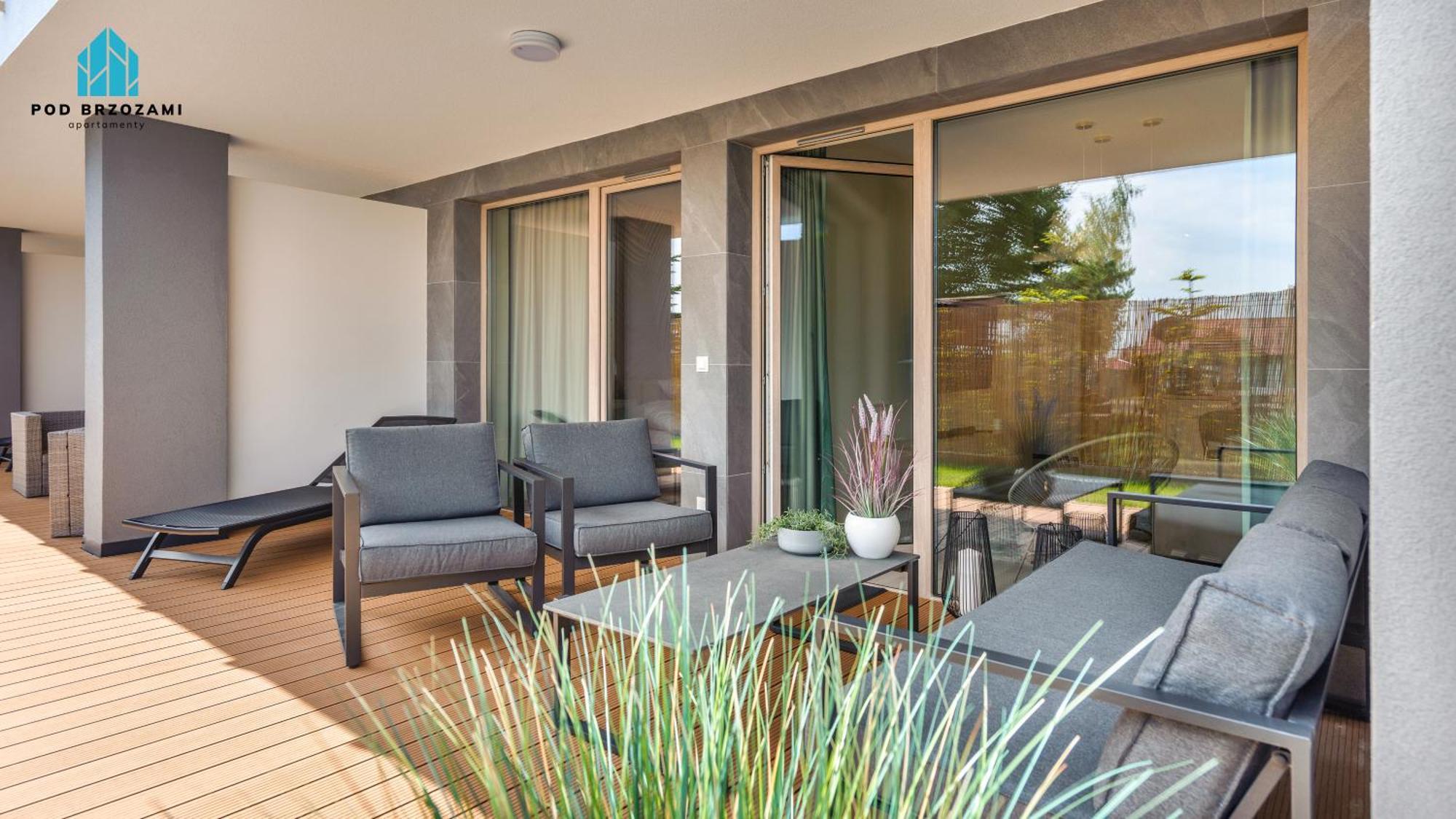 Pod Brzozami Apartamenty Gea Eco Sianożęty Exterior foto