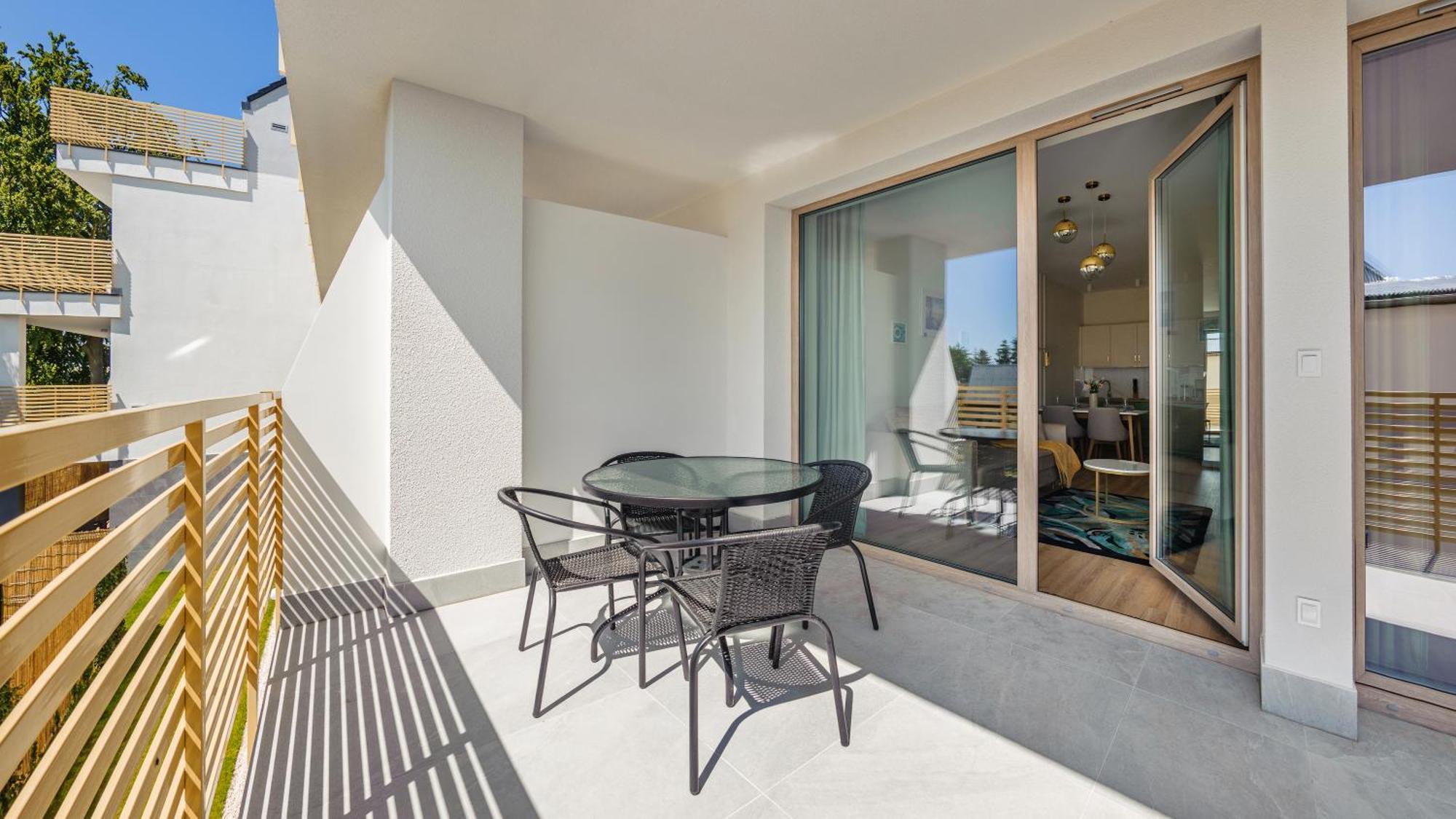 Pod Brzozami Apartamenty Gea Eco Sianożęty Exterior foto